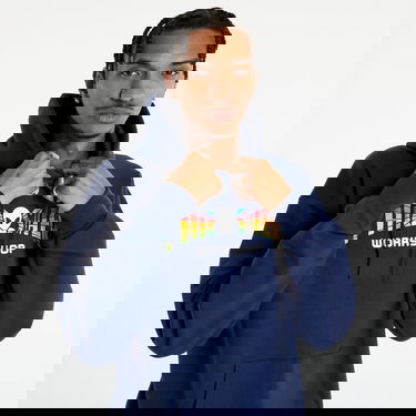 Sweatshirt Thrasher AWS Spectrum Hoodie Mörkblå | 145283, 2