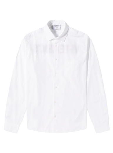 Skjorta VETEMENTS Back Logo Vit | UE63SH191W