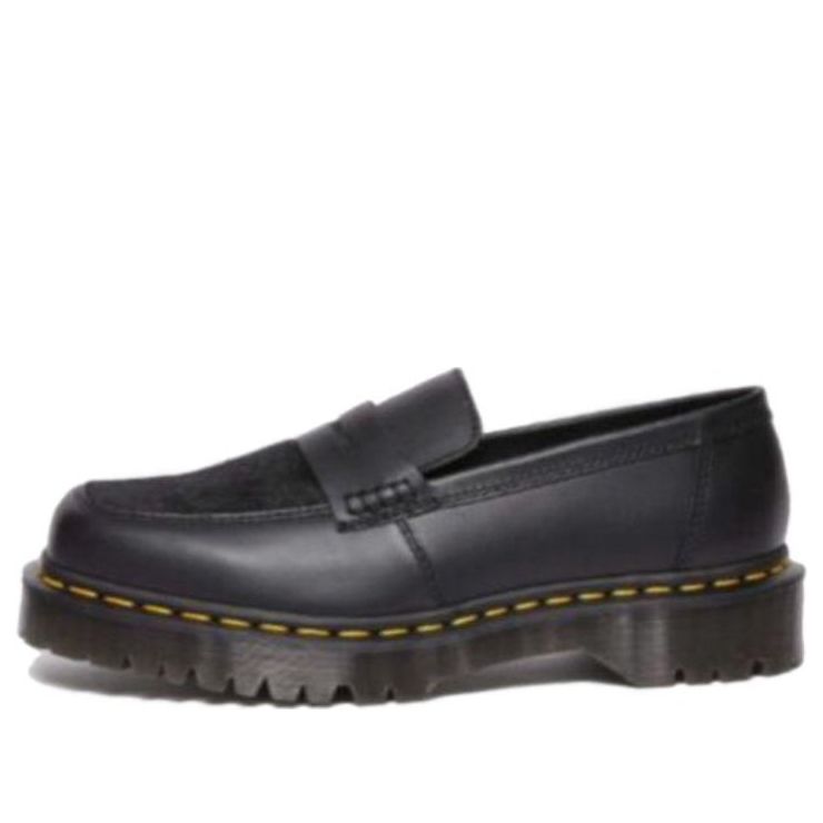 Sneakers och skor Dr. Martens Dr. Martens Penton Bex Hair-On & Leather Loafers Svart | 31303001