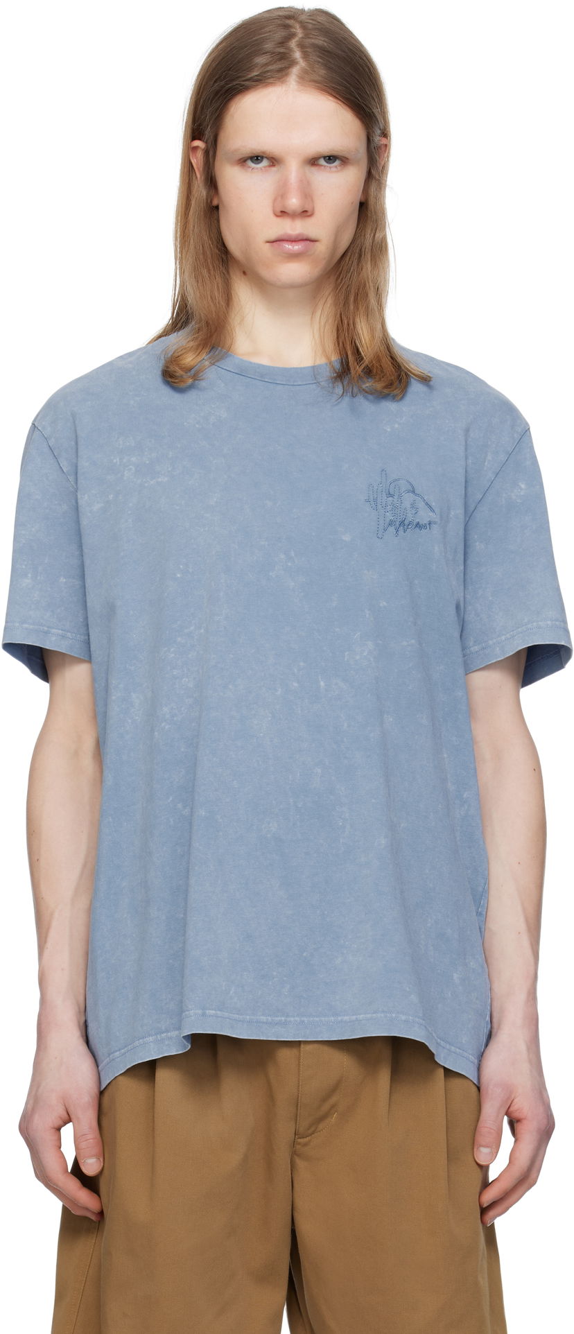 T-shirt ISABEL MARANT Isabel Marant Honore T-Shirt Blå | TS0052HD-C2N02H