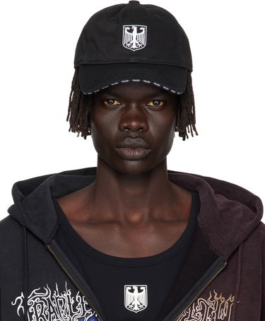 Keps VETEMENTS Vetements Polizei Logo Cap Svart | UH76CA300BW, 0