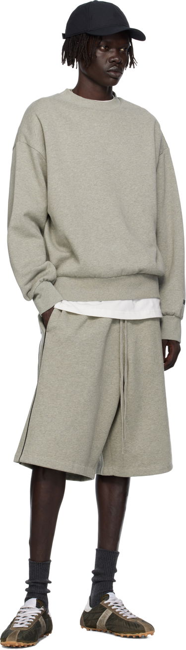 Sweatshirt Fear of God Fear of God ESSENTIALS Classic Fit Fleece Crewneck Sweatshirt Grå | 192SP252045F, 3