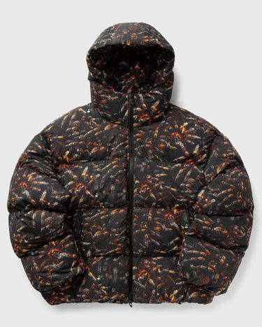 Pufferjacka Diesel Spider Print Puffer Jacket Svart | A18760-0AJFX-900A, 1
