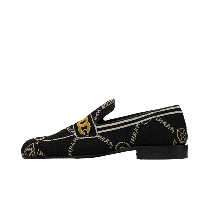 Sneakers och skor Marni Trompe L'œil Loafers Svart | MOMR003802 P4601