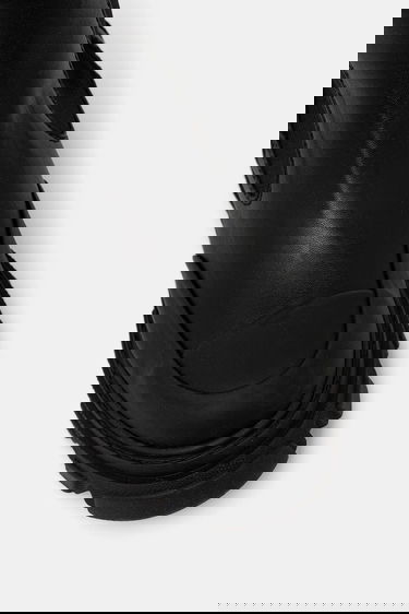 Sneakers och skor GANNI GANNI Cleated High Chelsea Boots Svart | S3240, 3