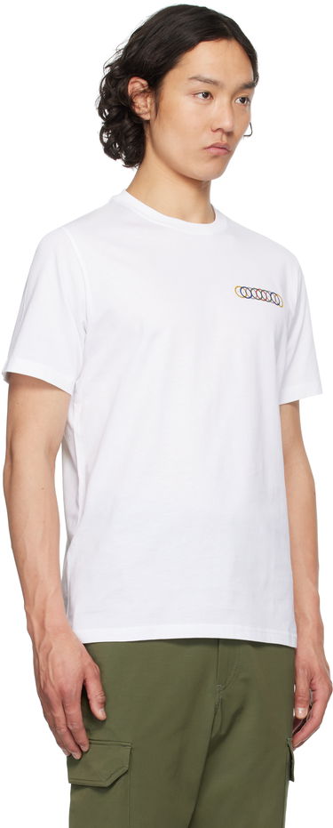 T-shirt Paul Smith PS Paul Smith Overlapping Circles T-Shirt Vit | M2R-011R-PP5084-01, 1