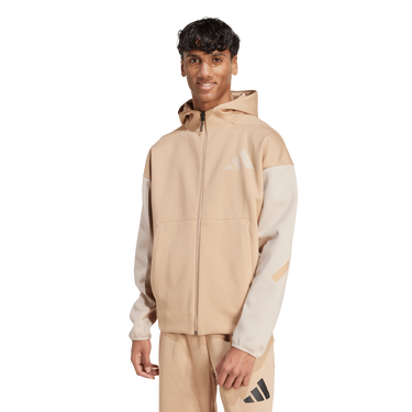 Sweatshirt adidas Originals Z.N.E. Full-Zip Hoodie Beige | JY4833, 0