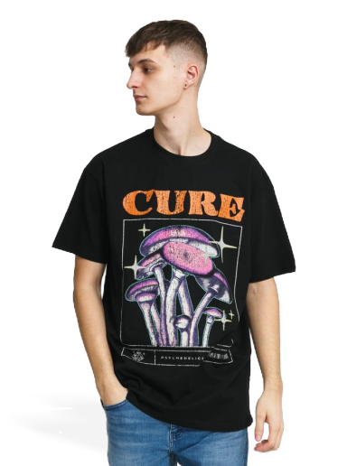 T-shirt Urban Classics Cure Oversize Tee Svart | MT1806 black