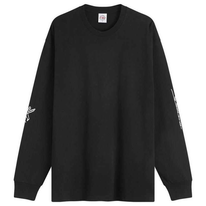 T-shirt Polar Skate Co. Sad at Times Long Sleeve T-Shirt Svart | PSC-F24-2