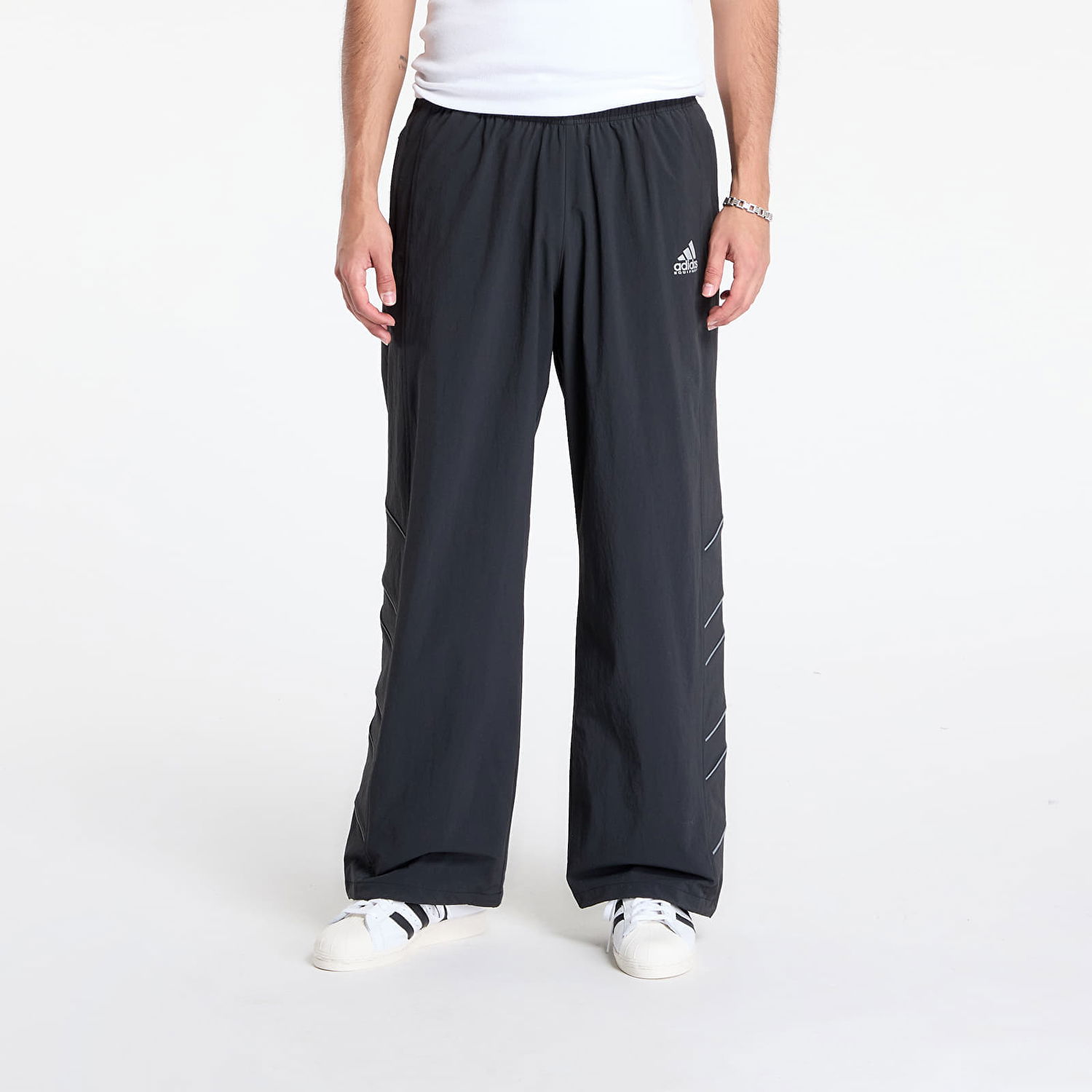 Byxor adidas Originals Equipment Football Track Pants Svart | JV7643, 0
