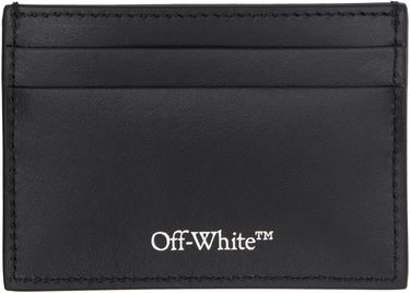 Plånbok Off-White Off-White Jitney Quote Leather Card Holder Svart | OMND09FC99LEA0011001, 1