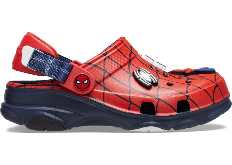 Sneakers och skor Crocs Classic All-Terrain Clog Marvel Spider-Man Röd | 209258-410, 0