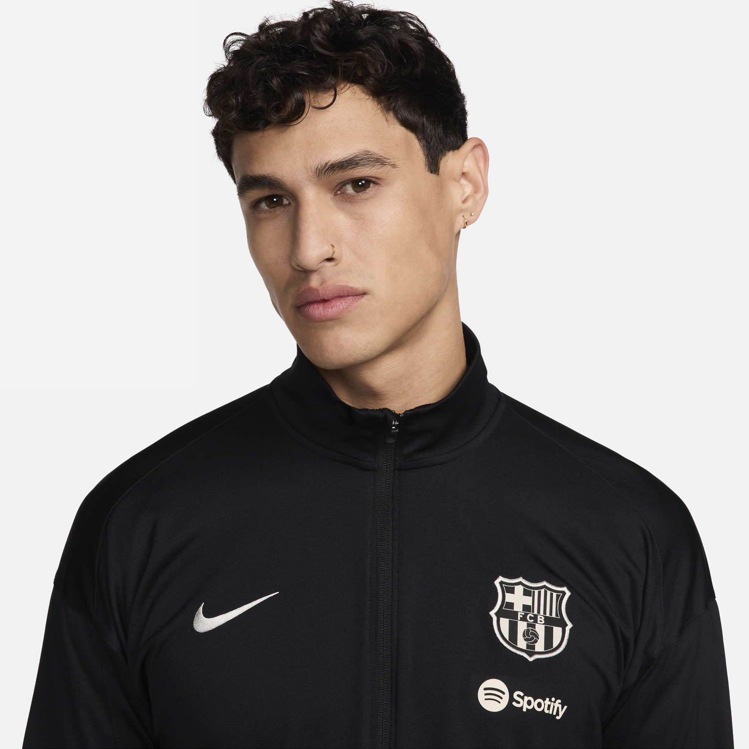 Träningsoverall Nike Dri-FIT FC Barcelona Strike Svart | FN9452-011, 1