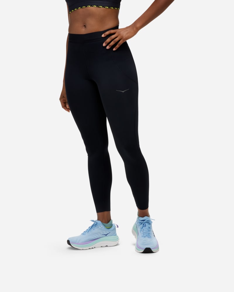 Damasker Hoka One One Novafly Run Tight Svart | 1141743-BLK