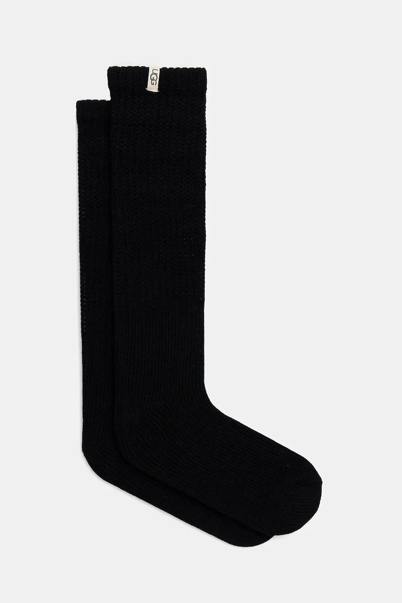 Strumpor UGG TYLA Ribbed Socks Svart | 1173790