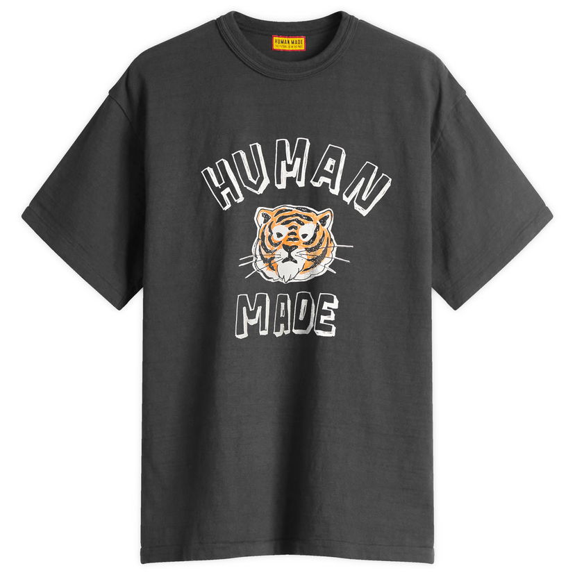 T-shirt Human Made Human Made Drawn Tiger Graphic T-Shirt, Size Large Svart | HM30TE019-BLK