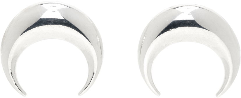 Örhängen Marine Serre Marine Serre Moon Stud Earrings Metallisk | UJW074ARMET0001