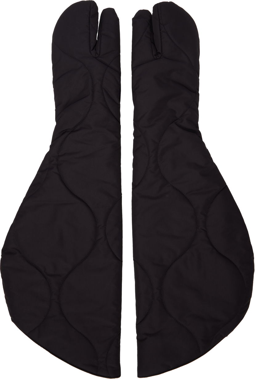 Handskar Pleats Please Issey Miyake Pleats Please Issey Miyake Asteroid Quilted Mitts Svart | PP49AA870
