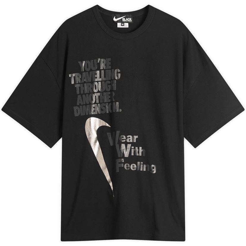 T-shirt Comme des Garçons CDG x Nike T-Shirt Large Svart | 1P-T101-W25-1
