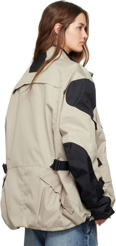 Parkas VETEMENTS Vetements Biker Parka and Liner Jacket Set Beige | UH76OJ750S, 2