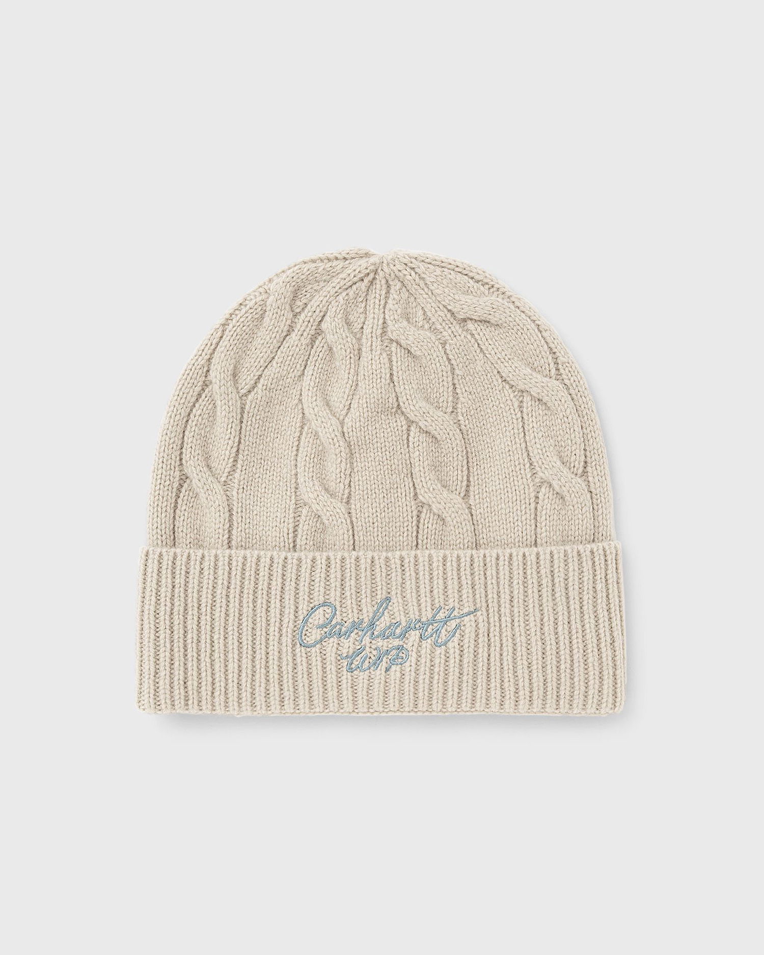 Mössa Carhartt WIP Signature Cable Knit Beanie Beige | I035464-38Q.XX, 0