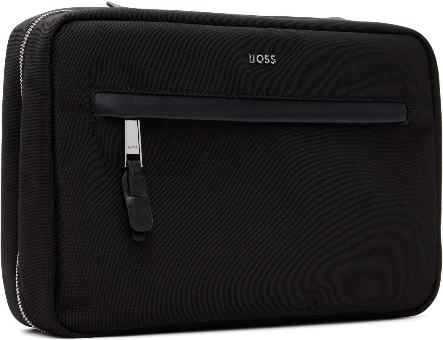 Resväska BOSS BOSS Logo Hardware Pouch Svart | 50548007, 1