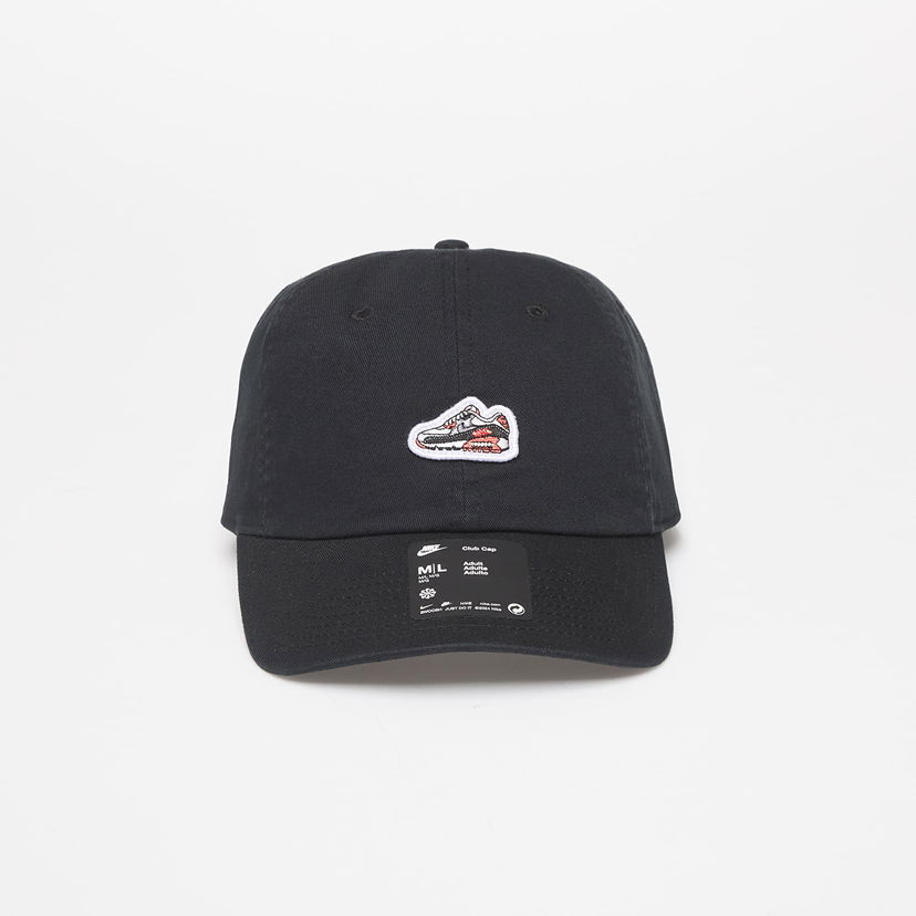 Keps Nike Club Unstructured Air Max 90 Patch Cap Svart | HV7021-010