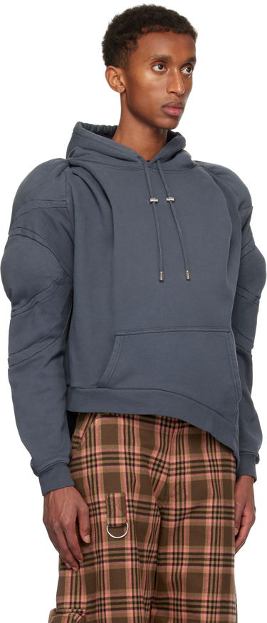 Sweatshirt Collina Strada Collina Strada 'CS Gym' Muscle Wave Hoodie Grå | XX8008, 1