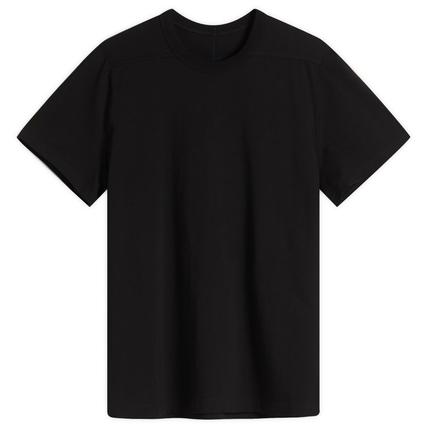 T-shirt Rick Owens Rick Owens Short Level T-Shirt, Size Large Svart | RU02E1265-JA-09