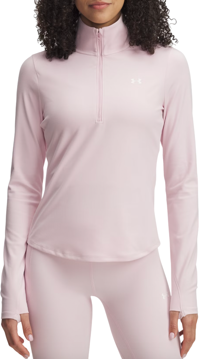 Sweatshirt Under Armour Motion 1/2 Zip Top Rosa | 6001618-647
