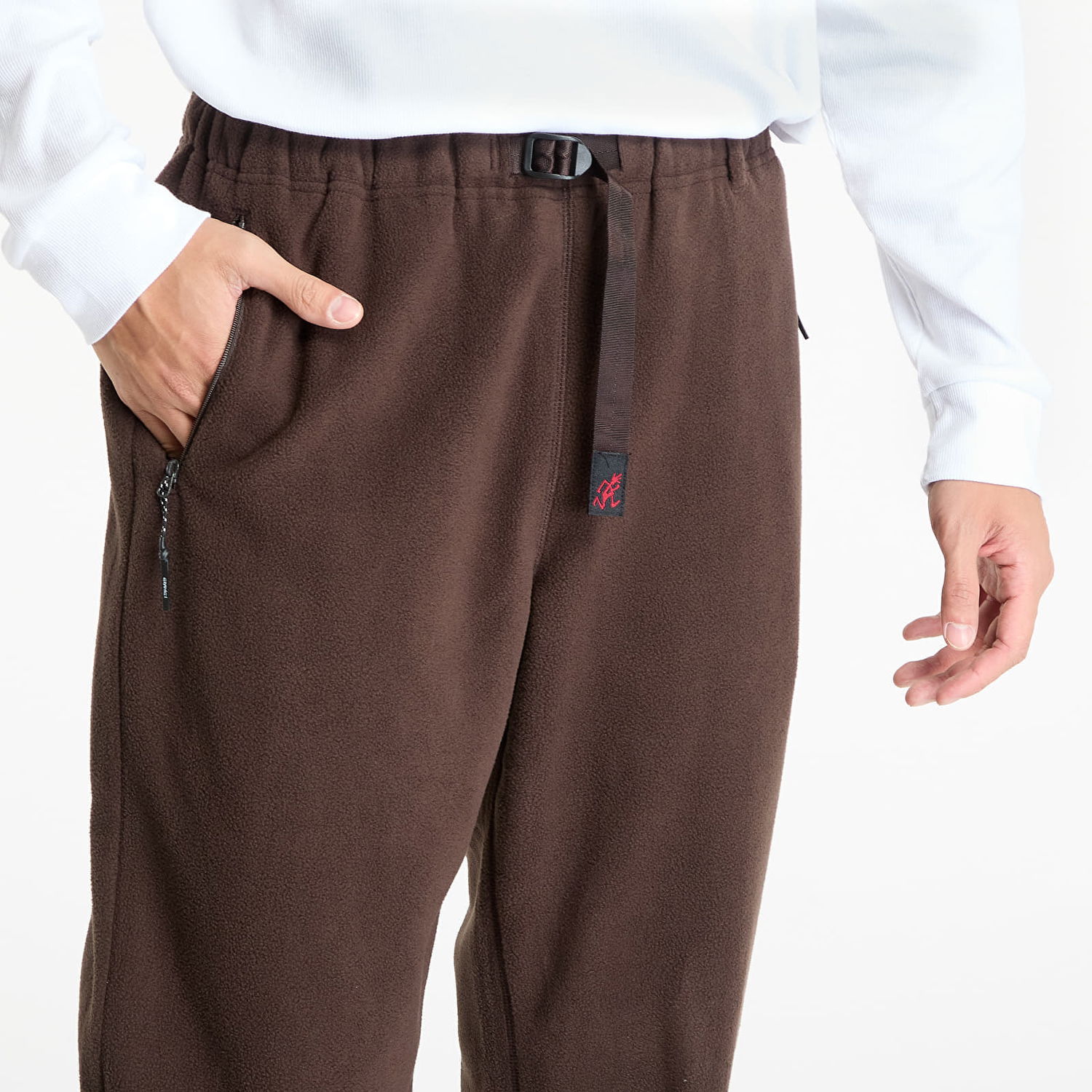 Träningsbyxor GRAMICCI Gramicci Thermal Fleece Pants Brun | G5FU-P007 TOBACCO, 1