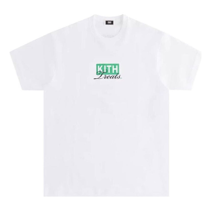 T-shirt KITH KITH Treats Caf Graphic T-Shirt Vit | KHT030089-101