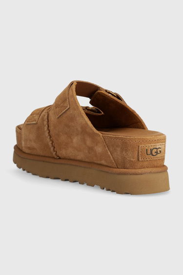 Sneakers och skor UGG Goldenstar Hi Suede Platform Slides Brun | 1155458-CHE, 2