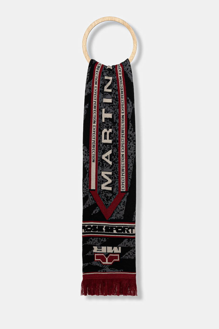 Halsduk Martine Rose Martine Rose Reversible Scarf Svart | 1220YA09029