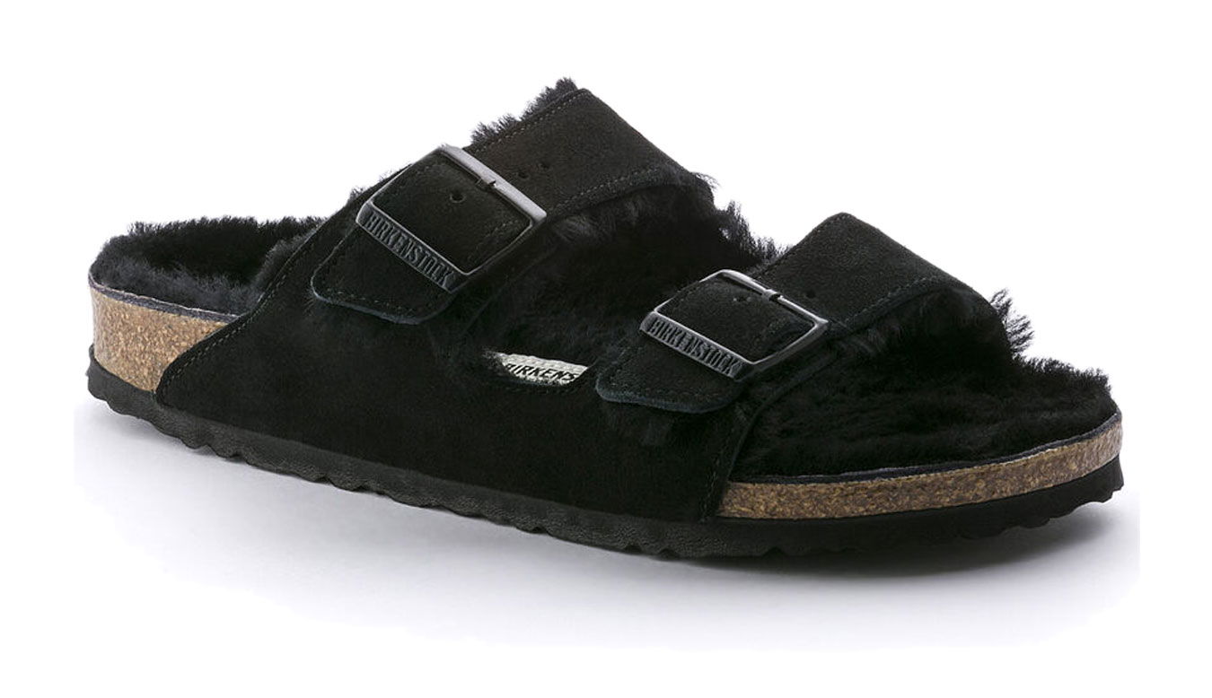 Sneakers och skor Birkenstock Arizona Shearling Black Narrow Fit Svart | 752663, 1