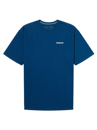 T-shirt Patagonia P-6 Mission Organic T-Shirt Mörkblå | 37529-LMBE
