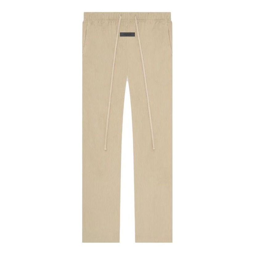 Byxor Fear of God Fear of God Essentials Relaxed Trousers Beige | FOG-SS23-020