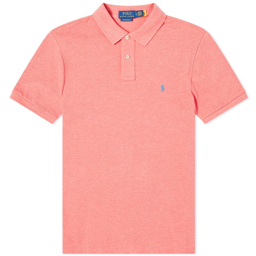 Polotröja Polo by Ralph Lauren Custom Fit Polo Shirt Rosa | 710680784369