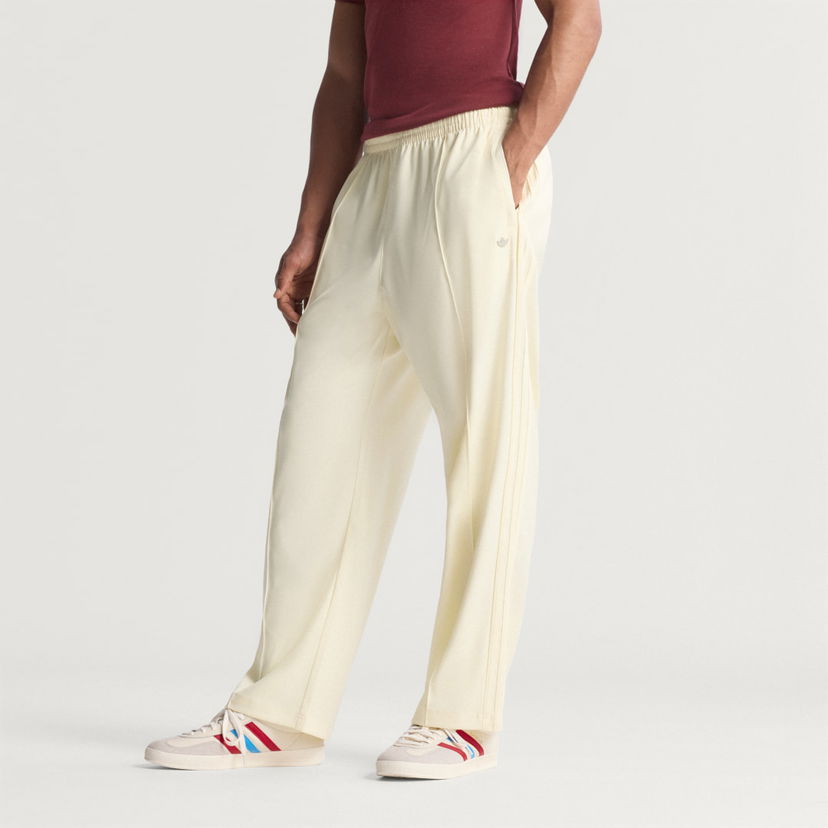 Träningsbyxor adidas Performance Track Pants Premium Baggy Gul | KA5257