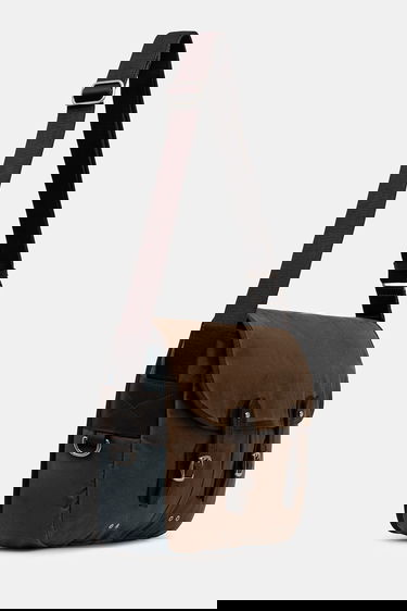 Axelväska Barbour Barbour x Paul Smith Wax Tarras Messenger Bag Flerfärgad | UBA0761TA51, 1