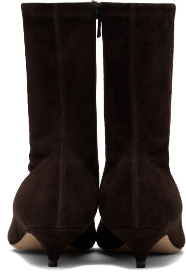 Sneakers och skor The Row Black Liisa Boots Svart | F1545-S11, 1