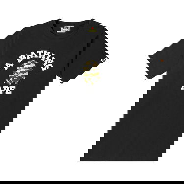 T-shirt BAPE 1st Camo College Relaxed Tee Svart | 1H30 110 009 BLACK YELLOW, 1