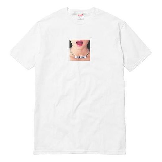 T-shirt Supreme Necklace Print T-Shirt Vit | SUP-SS18-0038