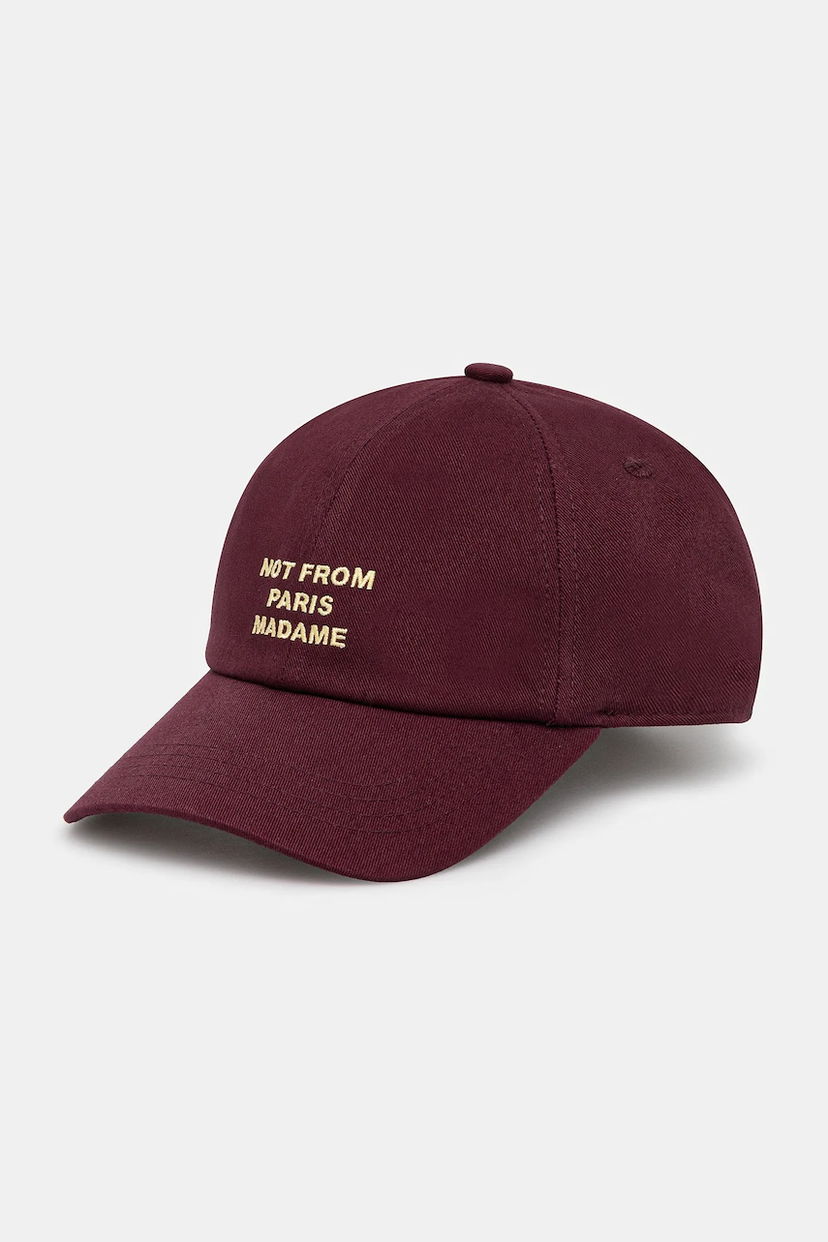 Keps Drôle de Monsieur Drôle de Monsieur La Casquette Slogan Baseball Cap Bourgogne | I.CP151.CO138