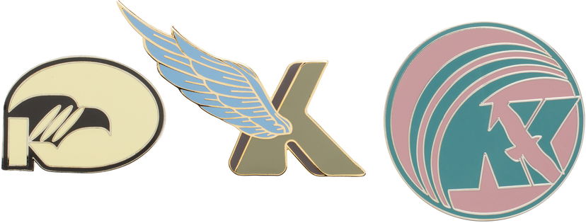 Pin KIKO KOSTADINOV Kiko Kostadinov Ali Brooch Set Flerfärgad | KKWSS25ACC04-126