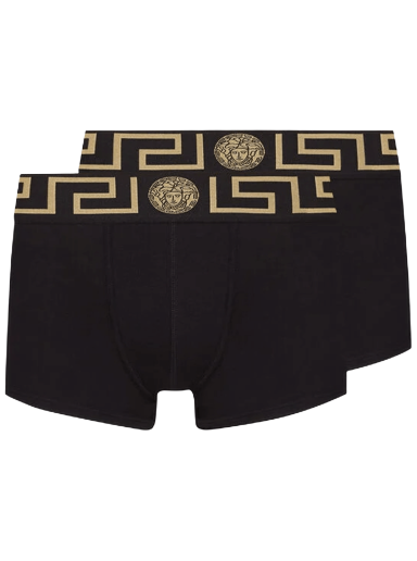Boxare Versace Greca Border Trunks Svart | AU10181 A232741 A80G
