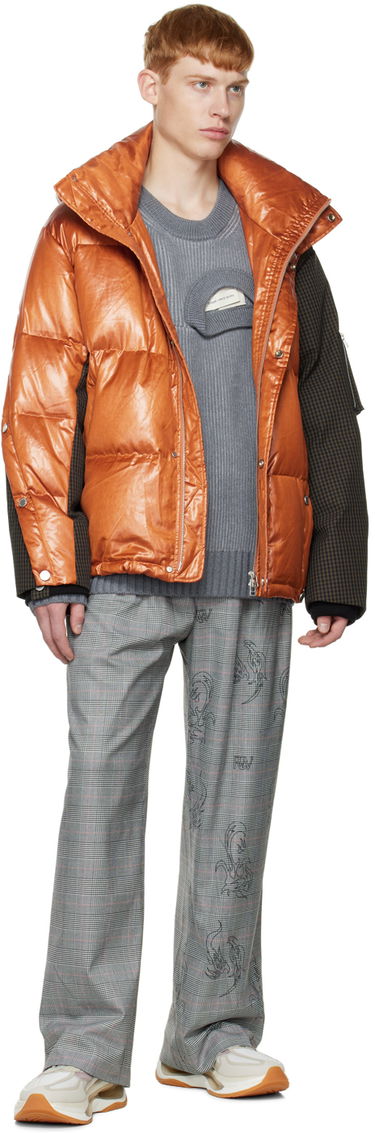 Pufferjacka Feng Chen Wang Feng Chen Wang Deconstructed Down Jacket Orange | FUF14JK13, 3