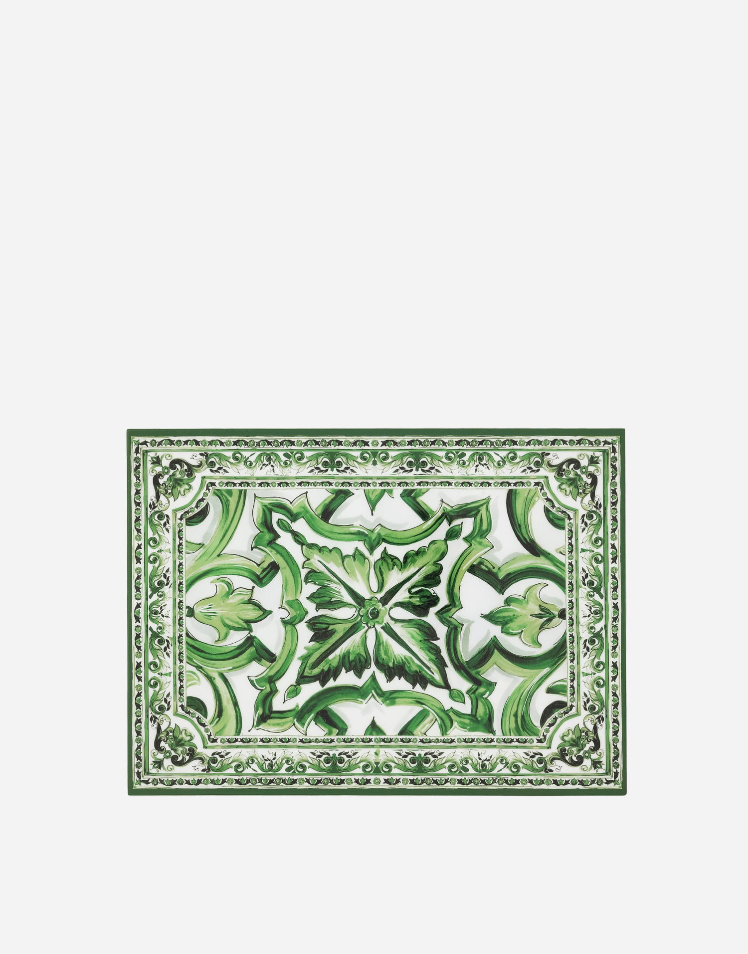 Heminredning Dolce & Gabbana Dolce & Gabbana Large Majolica Print Decorative Plexiglass Box Grön | TCC201TCAMYUV008, 0