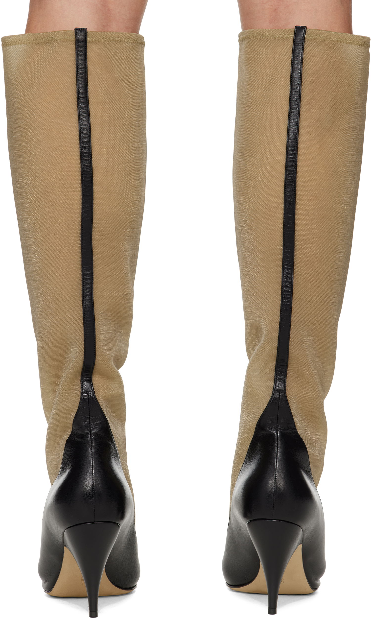 Kläder The Row The Row Mesh Tall Boots Beige | F1582-SL1W20, 1