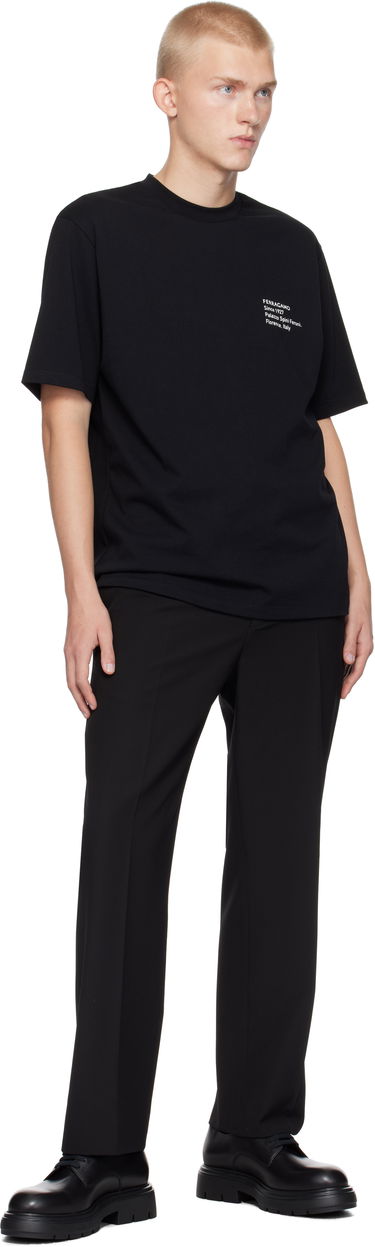 T-shirt FERRAGAMO Ferragamo Printed T-Shirt Svart | 777888, 3